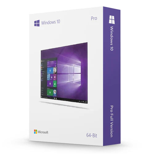 Microsoft Windows 10 Pro Edition 32 / 64-bit Box
